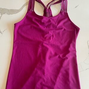 Fabletics Magenta Racerback Tank Top - Sz - XS